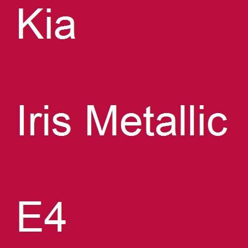 Kia, Iris Metallic, E4.